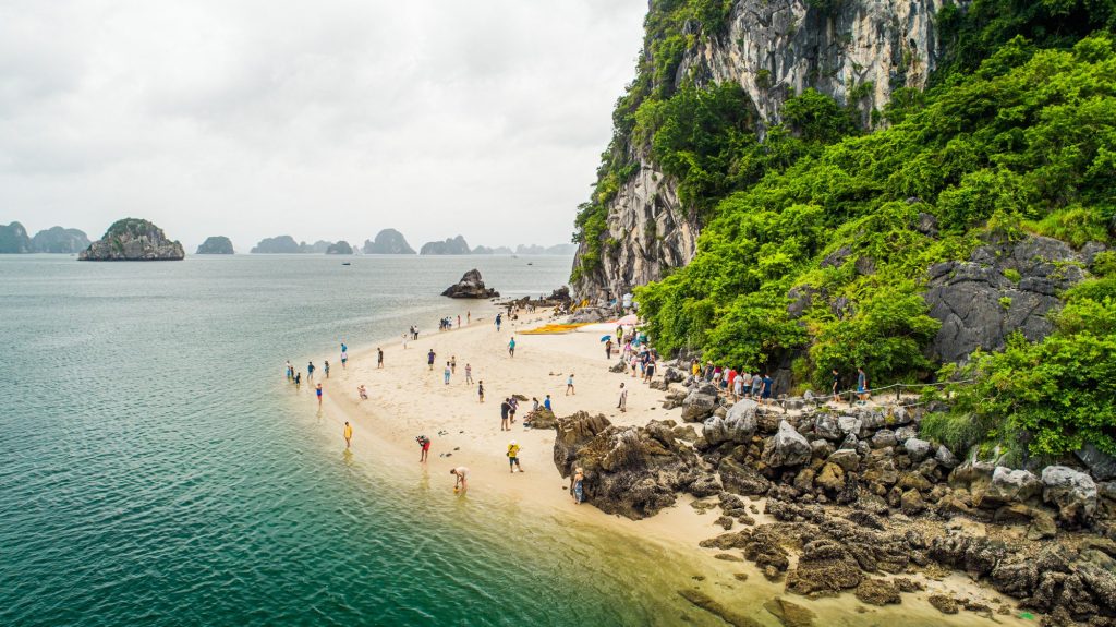 Ha Long Bay from above - Northern Vietnam