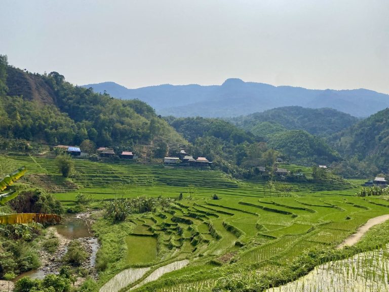 Terraced fields and villages in Pu Luong Nature Reserve - Rose Travel